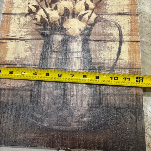 Kirkland wood Rustic Floral Wall Art - Picture 8 of 8